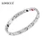 Import 4 in 1 elements energy power two tone stainless steel bio ladies magnetic bracelet from China