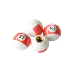 4 Pcs Cars Smile Happy Facecar air alert tire valve cap