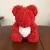 Import 40CM Rose Bear Wedding Party Decoration Valentine&#039;s Day Girlfriend Anniversary Gift Foam Flower Bear from China