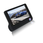 4.0inch 3Way Car DVR Camera 1080P Video Recorder Rear View Two Cameras car black box