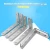 Import 4/8 Pcs L Bracket Stainless Steel Solid Shelf Support Corner Brace Joint Right Angle Bracket TUE88 from China