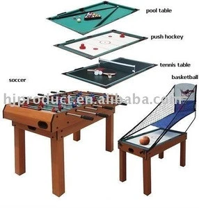 5 in 1 wooden multi functional games table