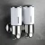 Import 500ML Bathroom Plastic Soap Dispenser Hotel Shower Gel Soap Boxstainless Steel Hand  Soap Bottle Wall Mounted Bathroom Accessory from China