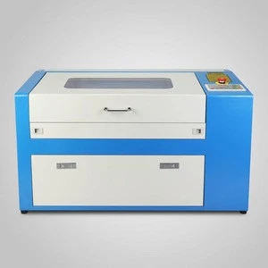 50W CO2 Laser Engraving Machine with Auxiliary Rotary Device Laser Cutting Machine