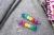 Import 6 in 1 Multicolor Ball Shape Crayon Pen with Smile Printing from China