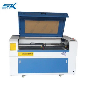 6090,9013,1325 etc size with 60W,80W,100W,150W etc for wood,plastic,leather,fabric,rubber CO2 laser engraving machine