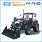 60hp 4wd farm tractor with front loader for sale