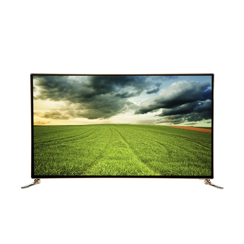 60inch Flat screen Television with Explosion-proof tempered glass Metal frame LCD LED 1920X1080P FHD Smart TV