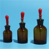 60ml amber glass rubber nipple cheap dropping bottle