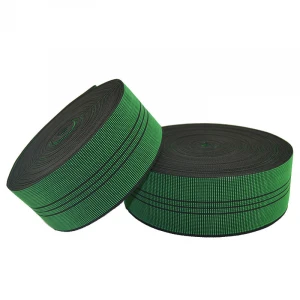 6.5CM Custom Furniture Strap Nylon Band Knit Sofa Elastic Webbing Belt For Outdoor Products