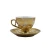 72pcs 75pcs wholesale porcelain gold plating pakistani dinnerware set