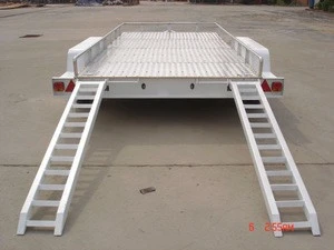 7c-2.5 t farm car trailer teardrop trailer folding trailer with CE