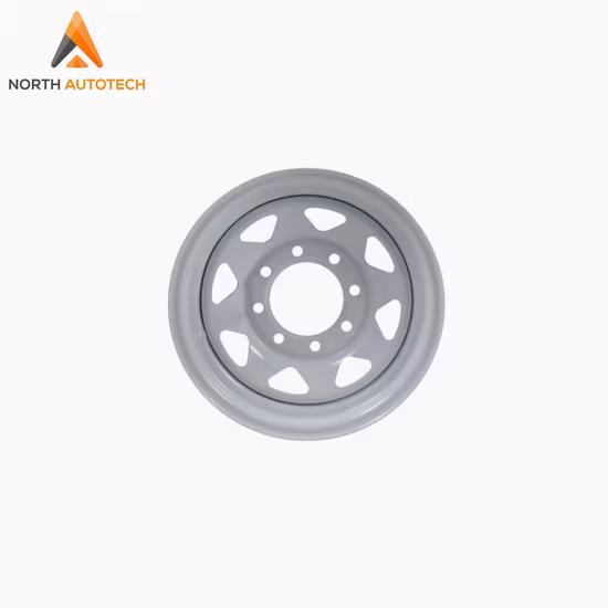 8 Holes 16*6 Tubeless Steel Wheel Rims for Truck and Trailer