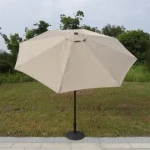 8 piece Outdoor Restaurant Patio Umbrella set includes 1 table, 4 chairs and 1 patio umbrella