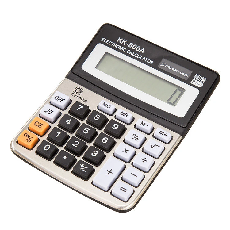 800A office supplies computer desktop with ring calculator electronic calculator business accounting calculator