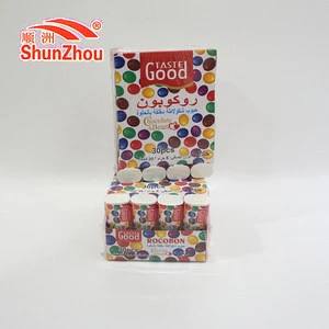 8g bottled coated multi-color chocolate beans
