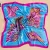 Import 90cm*90cm Silk Square classical Scarf Women Fashion High Quality Imitated Silk Satin printing Scarves Shawl from China