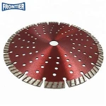 9"inch 230x10x22.23mm segmented turbo diamond saw blade for cutting concrete