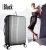 Import ABS PC Vertical Stripes Hard Shell Luggages Trend Design For Ladies from China