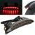 Import ABS plastic Rear Red Fender Tip Brake Tail Light LED Motorcycle tail light for harley XL883/1200 from China