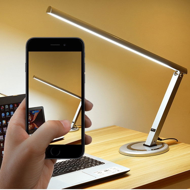 Adjustable arm led table lamp nails nail lamp with aluminium metal base