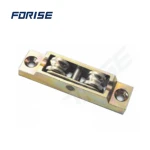 Adjustable Groove sliding door roller Bottom wheel Sliding Upvc Window Double Roller With Stainless Steel  FPL001