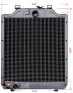 Agriculture machinery Parts YTO85-90 Water Radiator for tractor