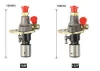 Air-cooled diesel engine 186F/188F/190F injection pump injector, electric injector, diesel fuel pump automatic injection