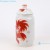 Import Alum Red Lion Pattern Ceramic Storage Ginger Jar (a pair) from China
