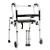 Import Aluminum folding walker with seat for adults from China