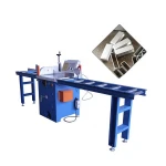 Aluminum window door profile cutting machine