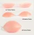 Import Amazon Hot Sale adhesive deep v woman strapless lift up plus size big boobs strapless silicone invisible bra from China