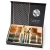 Import Amazon Hot Sales Multicolor Custom Metal Stainless Steel Hotel 24pcs Flatware Cutlery Set with case from China