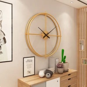 Amazon sells living room creative wrought iron wall clock