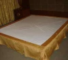 American popular style Hotel bed skirting with 5 pleats