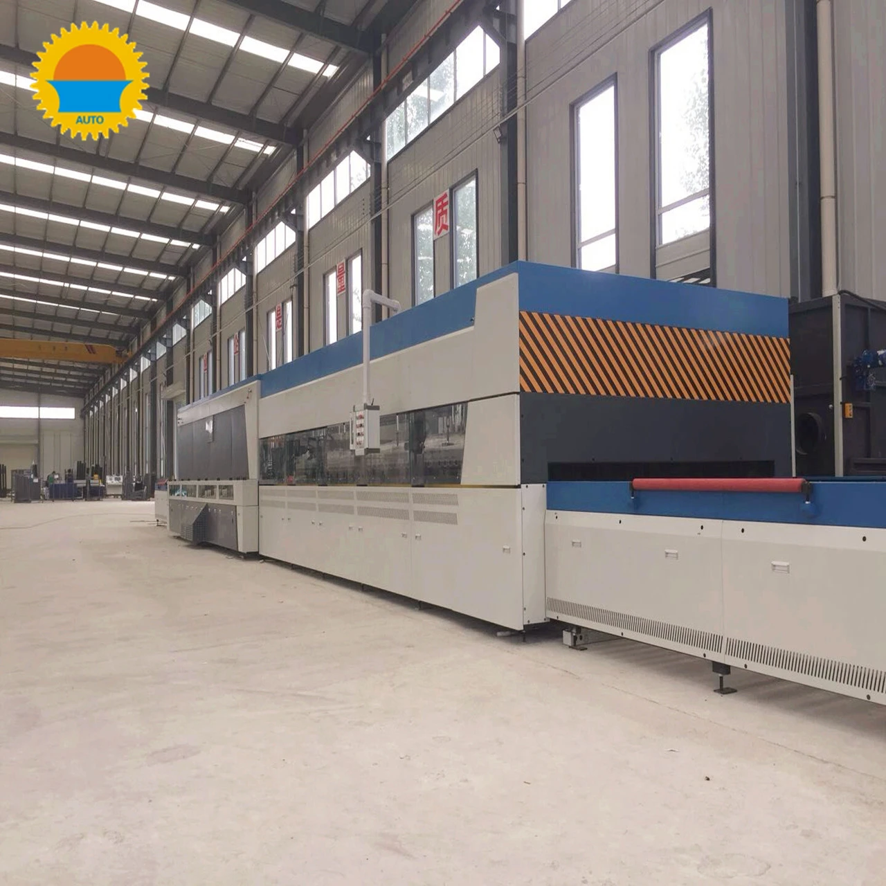 AOTU Factory Flat glass tempering furnaces / Glass processing machine / Machine for making tempered glass