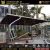 Import Arched Metal Aluminum Cantilever Carport/Patio Cover for 1 Car from China