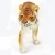 Import art resin animal figurine tiger  statue table accept customer design realistic animal  resin craft table mold and gift from China