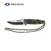 Assisted Survival Camping Folding Blade Knife with Camo Handle