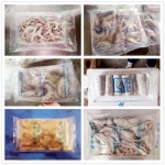 Automatic Flow Pillow Rotary Pouch Frozen Sea Food Fish Sardine Packing Machine Made in China