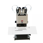 automatic spiral   wire stitching machine book binding machine  two head