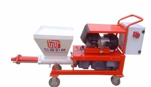 Automatic wet ready-mixed wall cement mortar plaster spray machine