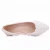 Import Ballet Flats White Pearl Lace Wedding Shoes Pointed Toe Flats Women Wedding Princess Flats from China