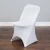 Import Banquet event decorative white spandex folding chair covers from China