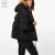 Import beautiful VF lady plus size women clothing Jacket With Faux Fur Hood winter coat women from China