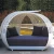 Import bedroom Leisure cushion olive white rattan round sofa bed YPS055 from China