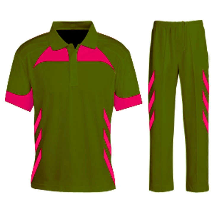 Best Cricket Uniform Jersey and Trouser Printed Team Number Sport Cricket For College Team Cricket Uniform