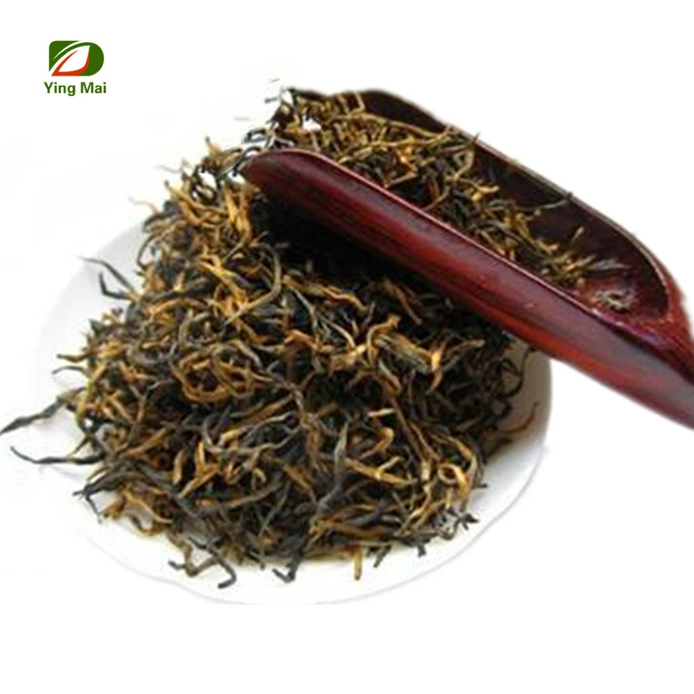 Best Pure Wuyi Black Tea First Flush Black Refined Chinese Gift Tea Kungfu Black Tea jin jun mei