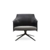 Best selling custom professional living room furniture Italian style luxury simple armrest single seater sofa chair