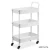 Import Best selling durable hair salon trolley cart plastic beauty salon trolley cart from China